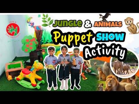 Jungle and Animals Kids Activity